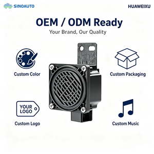 Véhicule homologué pour la route CVLVS01-b VSP EVAS IP67 Étanche 12V Plastique Solution OEM ODM Chariots de golf FMVSS 141 CAN Bus Programmable - Product Image 3