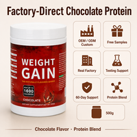 Poudre de chocolat 500g pour le développement musculaire OEM ODM Marque XuTong 1600 calories Durée de conservation de 24 mois