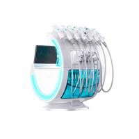 Promotion : Appareil Facial Professionnel 7-en-1 Smart Ice Blue Plus Hydra Microdermabrasion et Hydrodermabrasion (Peeling à l'Eau)