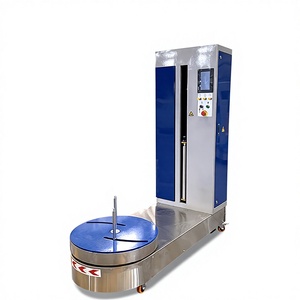 Máquina Envolvedora de Equipaje para Aeropuertos, Máquina Automática para Envolver Maletas y Equipaje con Film Estirable en Venta - Product Image 1