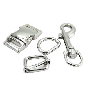 OEM accesorios de <span class=keywords><strong>Hardware</strong></span> 15mm Metal Collar de perro lado liberación rápida hebilla de correa de perro y mochila - Product Image 2