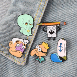 Fabrikant Groothandel Schattige Anime Revers Broche Pin Custom Zwart Nikkel Metalen Logo Email <span class=keywords><strong>Cap</strong></span> <span class=keywords><strong>Badge</strong></span> Antieke En Moderne Stijl - Product Image 2