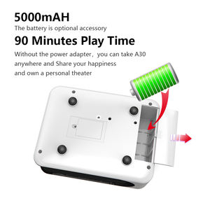 Mini Proyectores A30 Más Recientes, <span class=keywords><strong>Cine</strong></span> en Casa Portátil, Proyector Láser Inteligente para TV, Proyector de Video LED, Películas 4k a través de <span class=keywords><strong>Puerto</strong></span> HD - Product Image 5