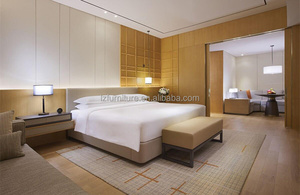 โรงงานผลิตชุดเครื่องนอนโรงแรมแบบมินิมอลตามสั่ง OEM ราคาถูกโดยตรงจากโรงงาน เฟอร์นิเจอร์ห้องนอนสไตล์ญี่ปุ่น เตียงไม้หุ้มเบาะแบบเตี้ย - Product Image 3