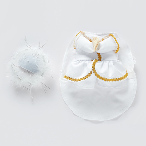 Disfraz de Ángel de la Oración para Perro, de Poliéster, Moderno, Divertido, para Halloween, Cosplay, para Perros, Tallas <span class=keywords><strong>S</strong></span>/M/L/XL - Product Image 6