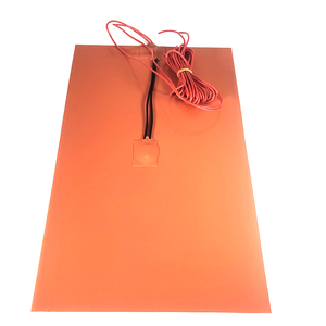 Tùy chỉnh 230V 400x240 mét <span class=keywords><strong>hignt</strong></span> chất lượng công nghiệp kháng sưởi ấm Pad yếu tố linh hoạt pin Silicone nóng chăn - Product Image 2