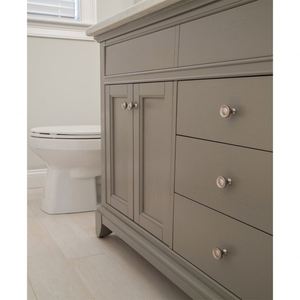 2024 muebles de madera maciza de alta calidad lujosa moda moderna espejo gabinete Baño - Product Image 3