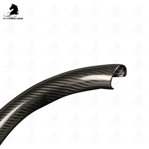 Accesorios de coche de carbono seco cubierta superior del volante <span class=keywords><strong>Interior</strong></span> para KIA EV6 - Product Image 6
