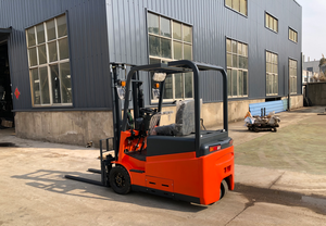 Carretilla elevadora eléctrica de 3 ruedas estilo TCM SUNRISE con marca <span class=keywords><strong>CE</strong></span>, capacidad de carga de 1,5 toneladas, vehículo todo terreno con batería - Product Image 2