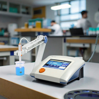 BIOSTELLAR pH Meter Desktop portabel OEM & ODM dapat disesuaikan dengan pengukur suhu MV/ORP