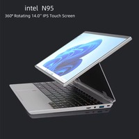 Hot Selling HL140S 2 in 1 Laptop Tablet 14Inch TouchScreen Intel N95 16GB RAM 512GB 1TB SSD Notebook PC Laptop for Business Home