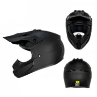 Casco Todoterreno para Motocicleta, Casco de Seguridad Universal para Motociclismo de Montaña, Casco para Karting, Casco para Descenso de Velocidad