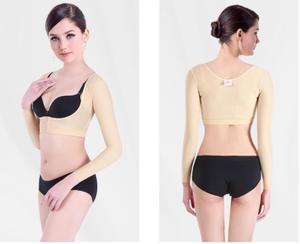 Tıbbi kadın sıkıştırma uzun kollu zayıflama meme desteği kol şekillendirici Liposuction ameliyatları kurtarma - Product Image 4