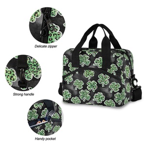 Sac isotherme portable de grande capacité, personnalisé avec un imprimé hawaïen, de haute qualité, réutilisable, élégant, sac fourre-tout - Product Image 5