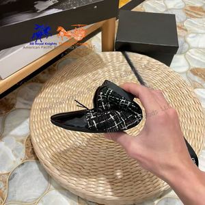 Nuevas Bailarinas Planas para Mujer, Zapatos Cómodos de Vestir, Ligeros, a la Moda, con Punta Cuadrada, Diseño de Parches de Color, Bailarinas Auténticas - Product Image 3