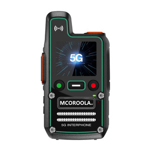 Mcoroola Interphone Talkie-walkie 5G, réseau 5G/4G/3G/2G, longue portée, haute puissance, appareil POC pour réseau public - Product Image 1