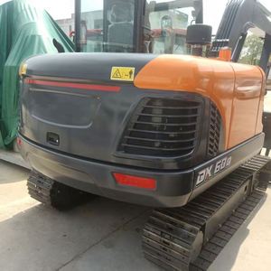 Develon DX60D Compact Excavator 6 Ton Mini Digger Zero Tail Swing Yanmar Stage V Engine Urban Construction Ready to Work Now - Product Image 3