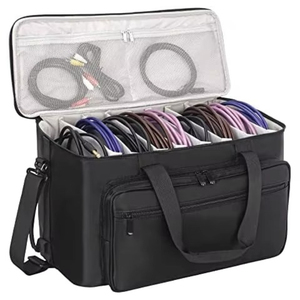 2023 Alphabet Stripe <b>Women</b> Holiday <b>Beach</b> Weekender Overnight Duffle <b>Bag</b> with Chain - Product Image 3