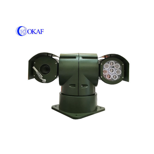 Long Range Night Vision IR Surveillance PTZ 1080P 20x /30x Car Roof Mounted Mobile PTZ Camera