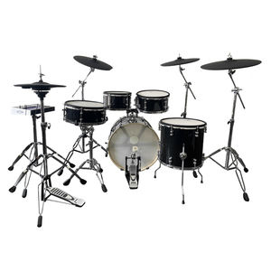 HXM XD-2000-KM Black Sparkle Color Acoustic Feeling <strong>Electronic</strong> <strong>Drum</strong> <strong>Set</strong> Factory Direct Sales <strong>Drum</strong> Electric <strong>Drum</strong> <strong>Set</strong> Professional - Product Image 1
