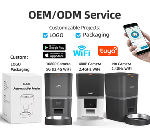 2026 Juyang OEM personnalisé double 2L noir Wifi <span class=keywords><strong>chat</strong></span> chien Animal Machine intelligente bol automatique distributeur d'eau alimentaire chronométré mangeoire pour animaux de compagnie - Product Image 6