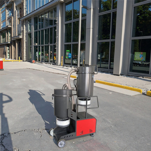 เครื่องดูดฝุ่นแบบถุงต่อเนื่อง 380V แยกส่วน 5.5/7.5kW พร้อมพัดลมกรองฝุ่นสองขั้นตอน รุ่นใหม่ - Product Image 2