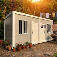 Bureau de jardin modulaire moderne de 20 pieds, maison préfabriquée détachable pour jardin avec assemblage facile