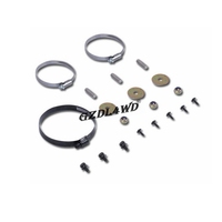Système d'admission d'air par snorkel GZDL4WD tout-terrain 4x4 compatible avec Defender TD5 1993-2007 conduite à droite, accessoires pour voitures diesel