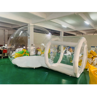 Maison de tente igloo à bulles transparentes de 3 mètres dôme gonflable de ballon pour les fêtes d'enfants ou d'adultes de l'usine de tentes gonflables