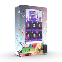 Distributeur mural personnalisé, mini distributeur automatique, petites machines distributrices pour articles de vente au détail avec lecteur de code QR
