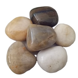 Tự nhiên trắng sông sỏi số lượng lớn Nhà cung cấp cho thiết kế sân vườn vật liệu xây dựng - Product Image 5