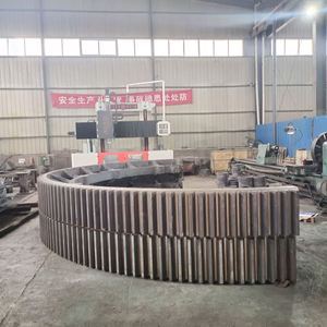 La circonférence segmentée par dent externe en acier embraye la couronne de grand diamètre pour le broyeur à boulets/four rotatoire - Product Image 2