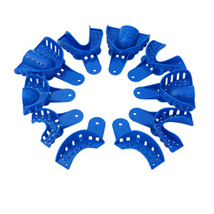 Juego de Bandejas <span class=keywords><strong>para</strong></span> Impresiones Dentales Más Vendido, 10/12 Piezas de Diferentes Tamaños, Bandejas Desechables de Plástico <span class=keywords><strong>para</strong></span> Clínica Dental - Product Image 4