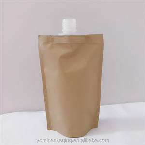 Bolsas de Papel Kraft con Boquilla para Líquidos, Impresas Personalizadas, Ecológicas, Biodegradables - Product Image 3