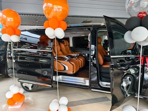 Sedile VIP Reclinabile per Auto con Tavolino, Upgrade Interno per Van di Lusso <span class=keywords><strong>Mercedes</strong></span> Benz Classe <span class=keywords><strong>V</strong></span> <span class=keywords><strong>Vito</strong></span> - Product Image 4