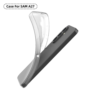 Funda Transparente Delgada y Ligera para Samsung <span class=keywords><strong>Galaxy</strong></span> A27 5G, Carcasa Protectora de TPU Suave, Anti-Golpes y Anti-Rayones - Product Image 5