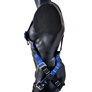 Harnais de sécurité pour accès par <span class=keywords><strong>corde</strong></span>, en polyester, norme EN361:2002, capacité 200 kg, longueur réglable, équipement de protection contre les chutes - Product Image 1