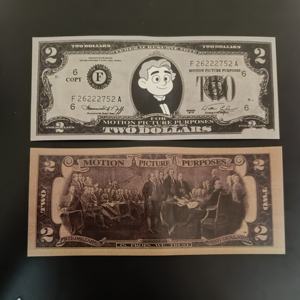 Dinero Falso de Dólar Estadounidense (USD) - Billetes de 100 USD para Películas, Fiestas, Juegos y Regalos (Ideal para Pistolas de Dinero) - Product Image 1