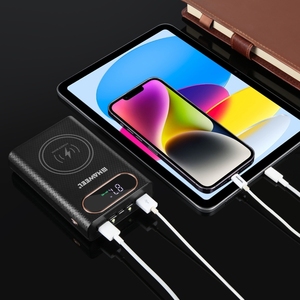 Power Bank HAWEEL DIY per 4 Batterie 21700 (Non Incluse) con Ricarica Rapida 22.5W e Ricarica Wireless 15W, con Display - Product Image 6