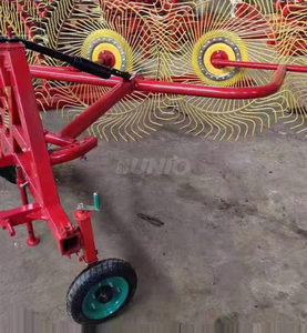 Tracteur met en œuvre et accessoires collecteur de paille de blé râteau à foin à ressort roue - Product Image 5