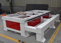 Haute efficacité 4 axes hautement personnalisé 1325 cnc pour cutter avec dispositif rotatif