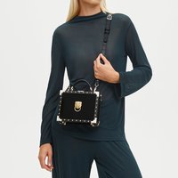 Mini Organisateur de Coffre de Voiture, Étui de Transport de Luxe pour Dames, Sac à Chaîne Designer, Boîte Rigide