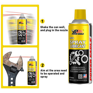 Spray Lubrificante Antiruggine Rapido Power Eagle 9974 450ml per Cavi, Binari, Cerniere, Valvole e Serrature - Product Image 5