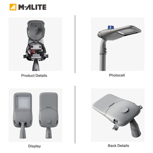 Ngoài trời không thấm nước IP66 dẫn ánh sáng đường phố 20W-240W tùy chọn 100% không thấm nước 30W 50W 150W đèn đường cho bãi đậu xe chiếu sáng AC - Product Image 3