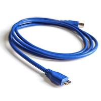 Câble de données micro USB de 3 pieds mâle pour la synchronisation des téléphones Android Banques d'alimentation GPS de voiture-Black Visit Cmple Flagship Store