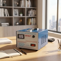 Stabilisateur de tension automatique MSKJ CVR-2000VA 220V pour équipement de bureau à domicile, régulateur électronique