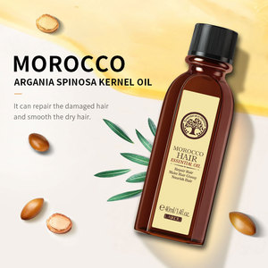 LAIKOU Maroc 40ml Sérum capillaire à l'huile d'argan Huile essentielle pour la réparation des cheveux secs avec un parfum lissant et rafraîchissant pour adultes - Product Image 4