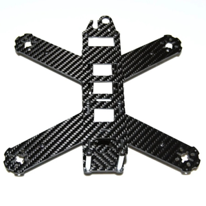 Carbonio 3K parti personalizzate in fibra di carbonio FPV <span class=keywords><strong>telaio</strong></span> per Drone forgiato con lavorazione CNC per veicoli aerei senza equipaggio e perforazione - Product Image 3