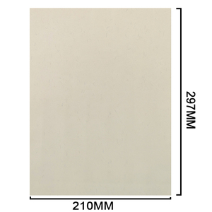 Amarillo pálido A4 Visible Fibras rojas y azules Papel de lino de algodón impermeable sin almidón - Product Image 2