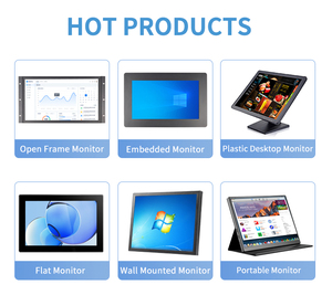 ODM OEM 8 9.7 <span class=keywords><strong>10.4</strong></span> 12 15 17 19 Inch Mở Khung Màn Hình Công Nghiệp Cảm Ứng Điện Dung Màn Hình LCD Màn Hình Hiển Thị Withe HD VGA - Product Image 6